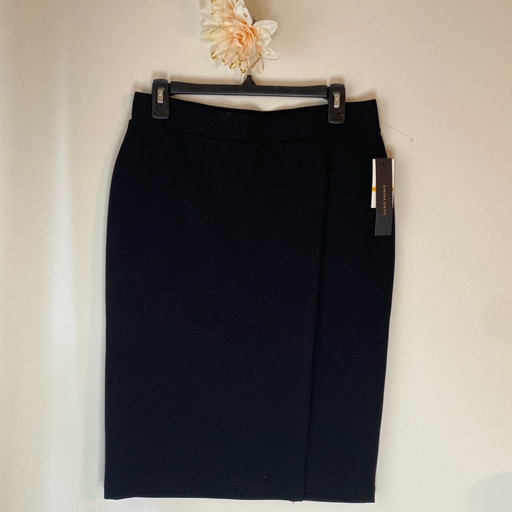 Cynthia Steffe Black Pencil Skirt